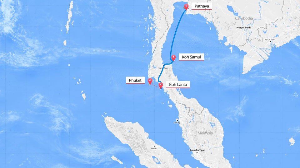 travel map after effects template free